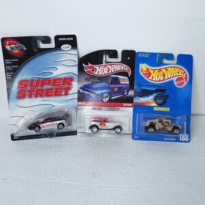 Hot Wheels 34 Ford Toyota Celica Hummer Lot Of 3 NEW